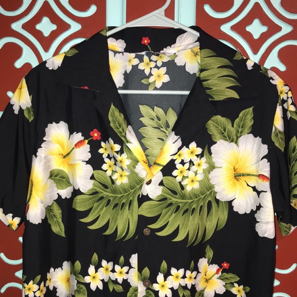 Vintage Women’s Hawaiian Button Down Size L - Picture 4 of 8